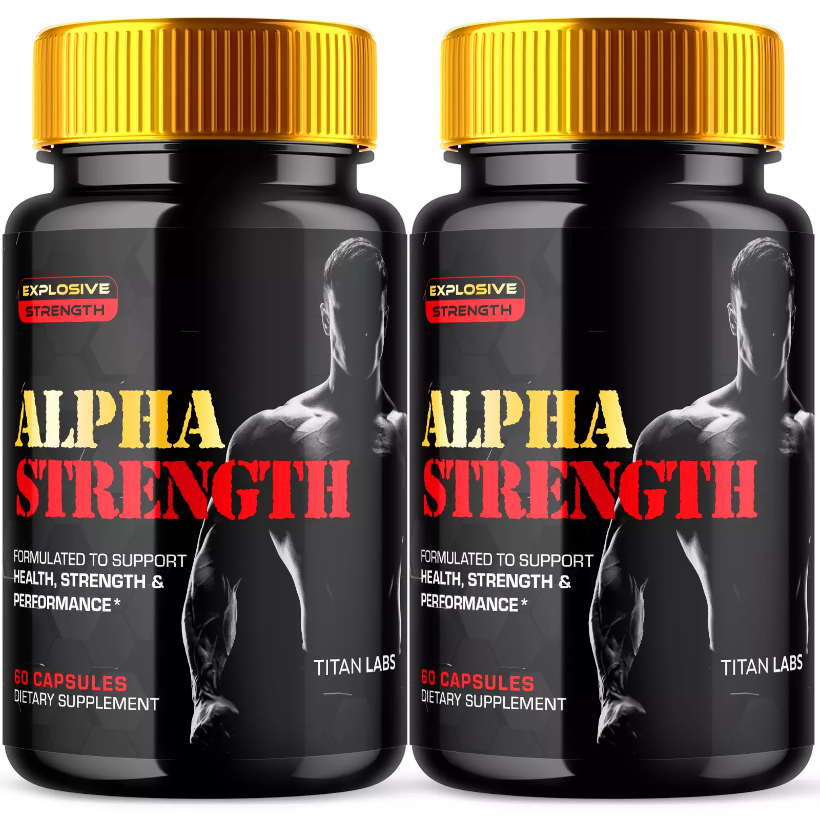 Alpha Strength Pills (120 Capsules) 1 Alpha Strength Pills