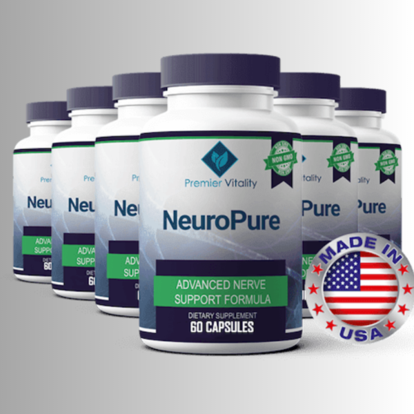Nerve Support Prickly Pear Passionflower Non-GMO Gluten-Free GMP Certified Healthy Inflammation Levels Energy Production Relaxing Sleep Overall Health and Wellness