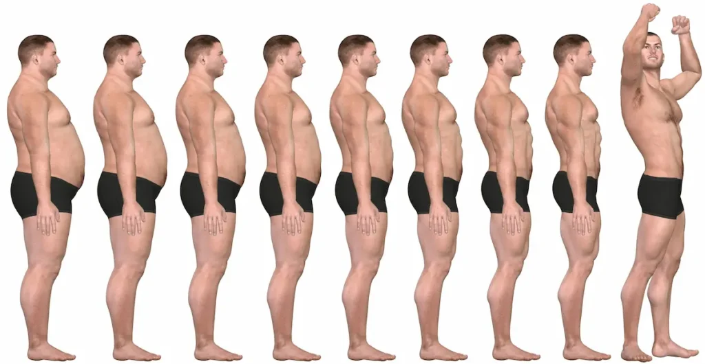 Excretion of fat from the body