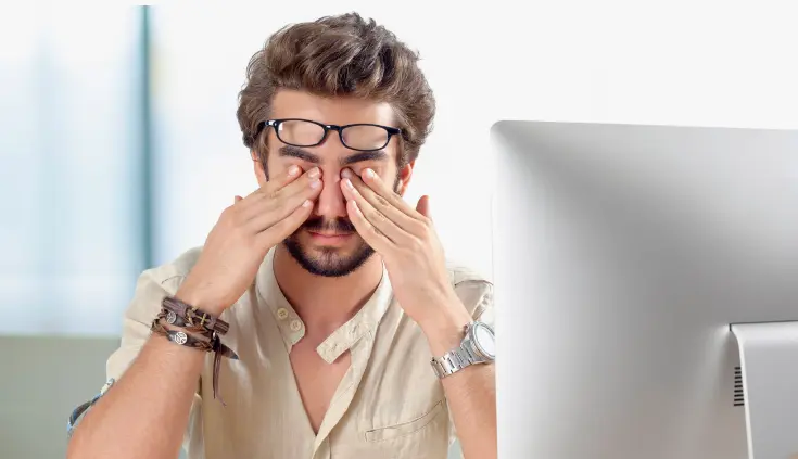 how to help eye strain